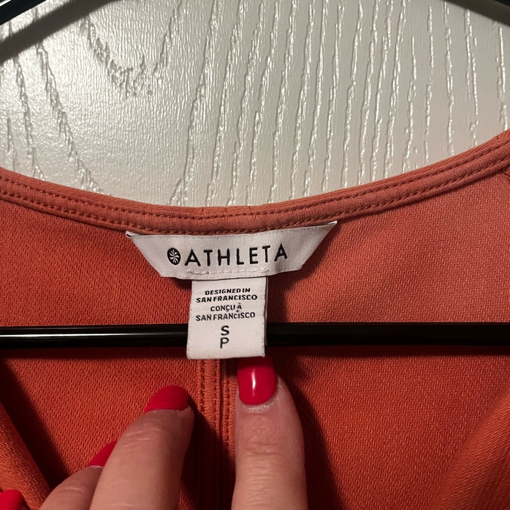 Athleta Farallon Dress in Clay Size S Golf Preppy - Picture 3 of 7